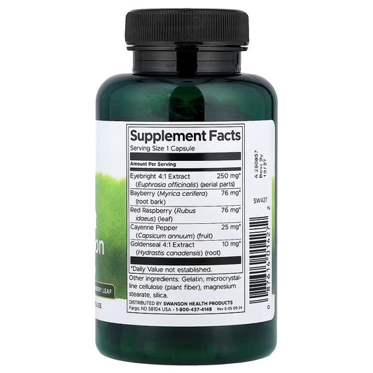 USA Supplements | Swanson, Herbal Eyebright Combination Capsules ( Eye and Vision Health )