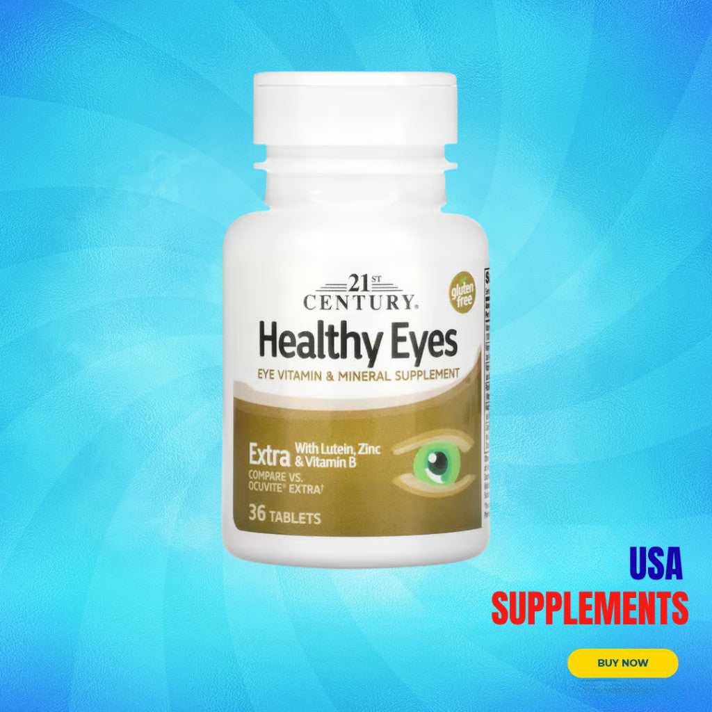 USA Supplements | 21st Century, Healthy Eyes ( Supports Overall Eye Health and Vision )