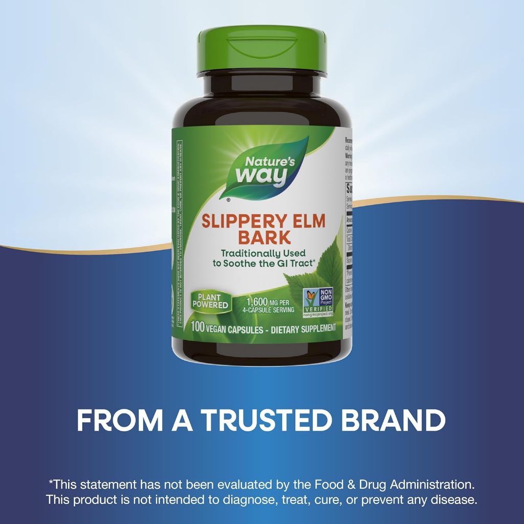 Nature's Way, Slippery Elm Bark ( Traditionally Used to Soothe the GI Tract )