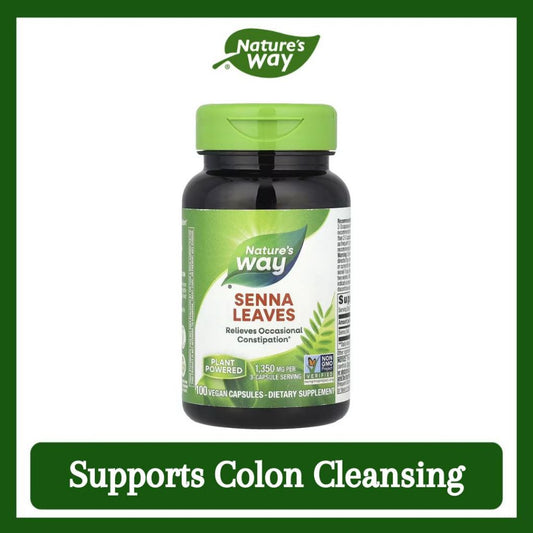 Nature's Way, Senna Leaves ( Supports Colon Cleansing & Relieves Occasional Constipation )