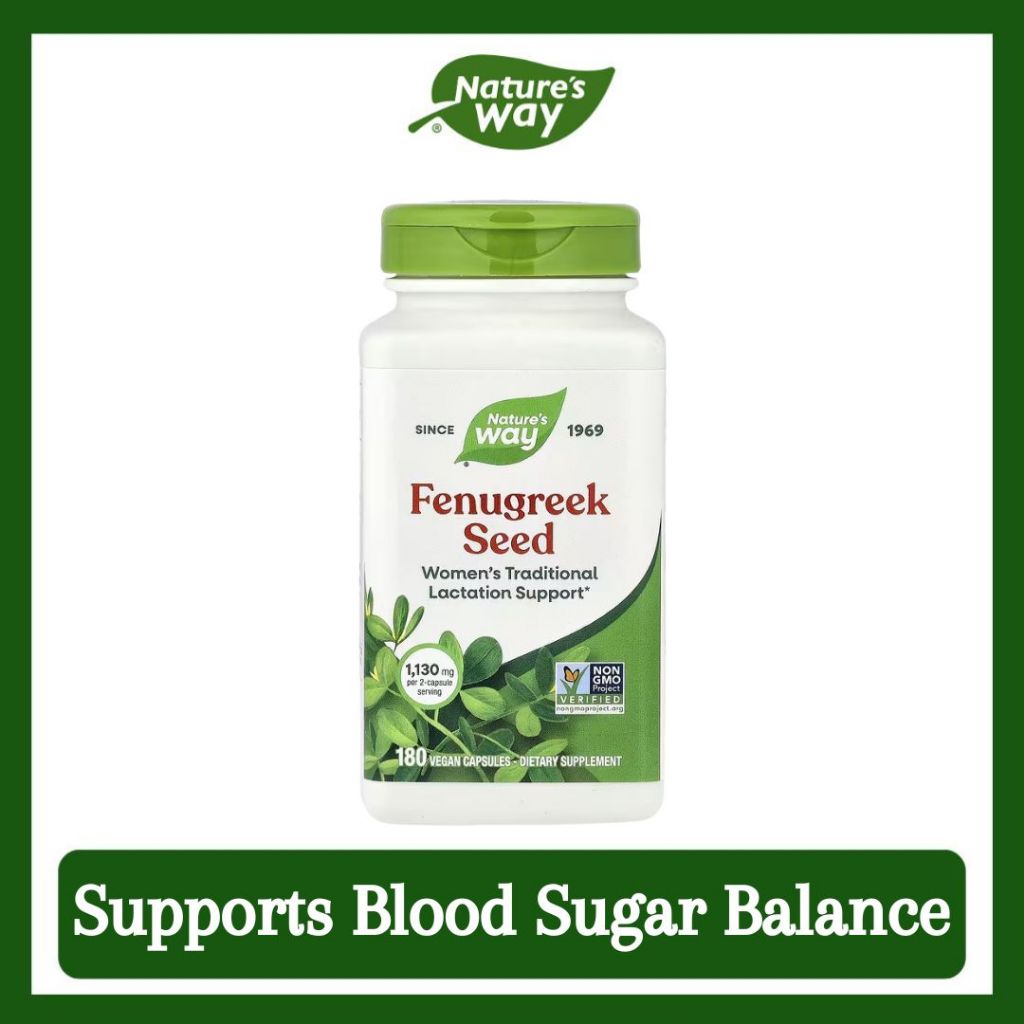 Nature's Way, Fenugreek Seed ( Supports Blood Sugar Balance & Bowel Regularity )