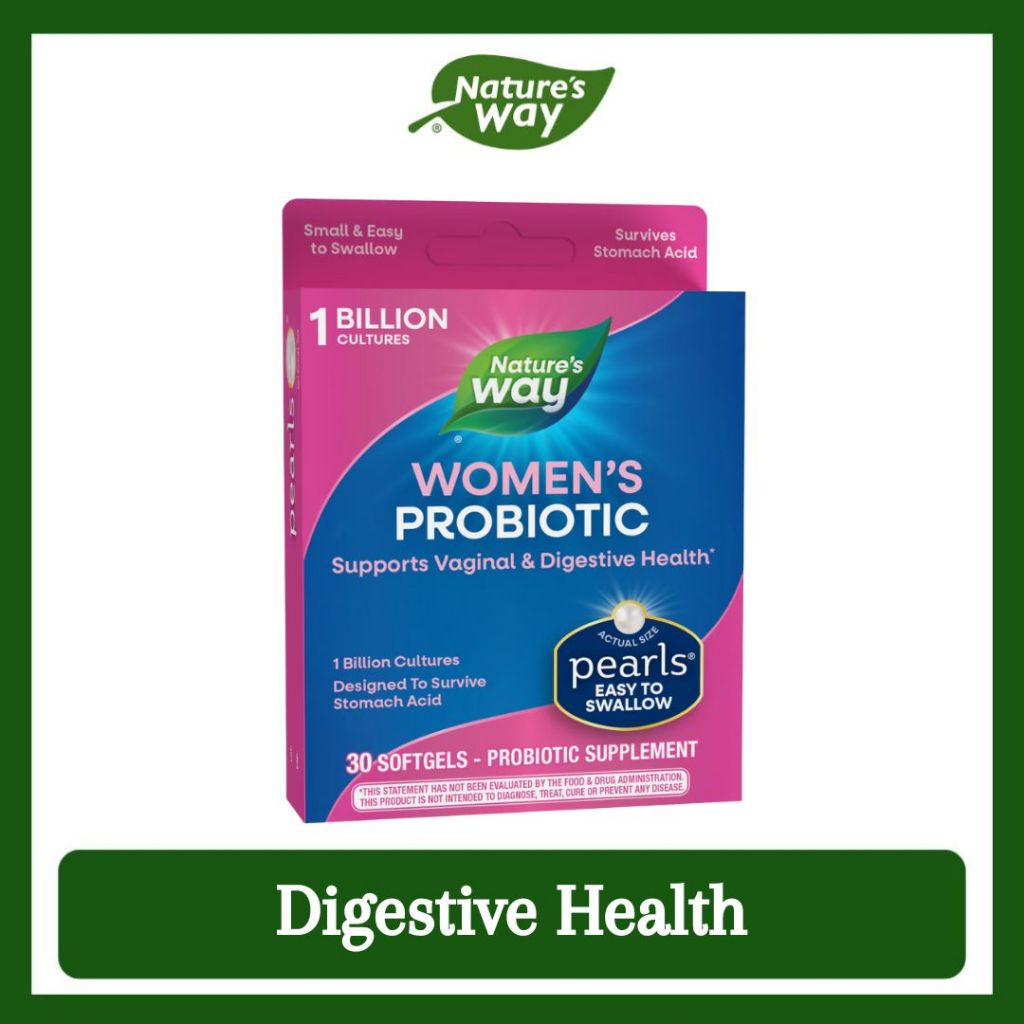 Nature's Way, Women's Probiotic ( Digestive Health, Urinary Tract Support & Immune System Support )
