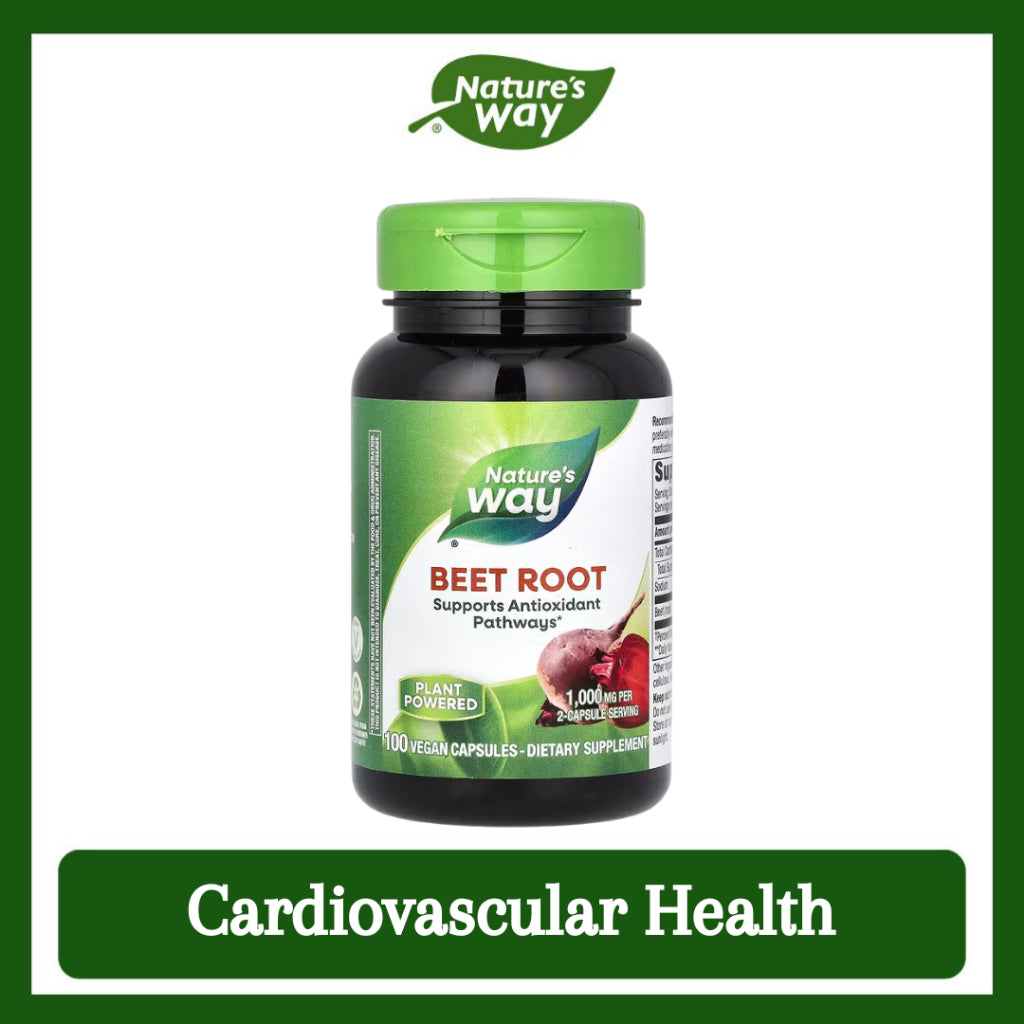 Nature's Way, Beet Root ( Cardiovascular Health, Brain Oxygenation and Focus )