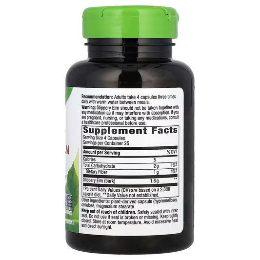 Nature's Way, Slippery Elm Bark ( Traditionally Used to Soothe the GI Tract )