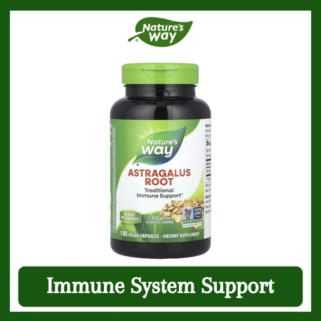 Nature's Way, Astragalus Root ( Immune System Support & Heart Health Support )