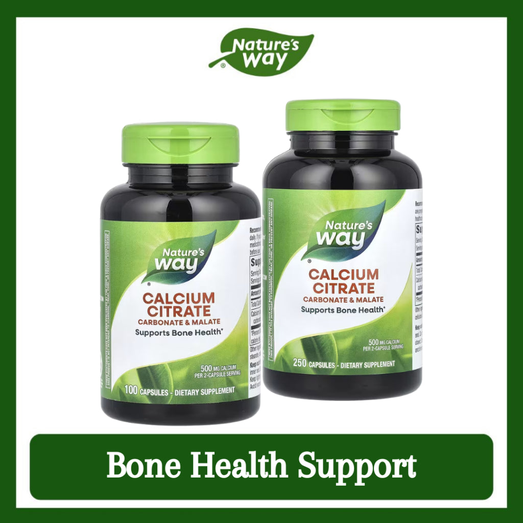 Nature's Way, Calcium Citrate ( Bone Health Support & Supports Healthy Teeth )