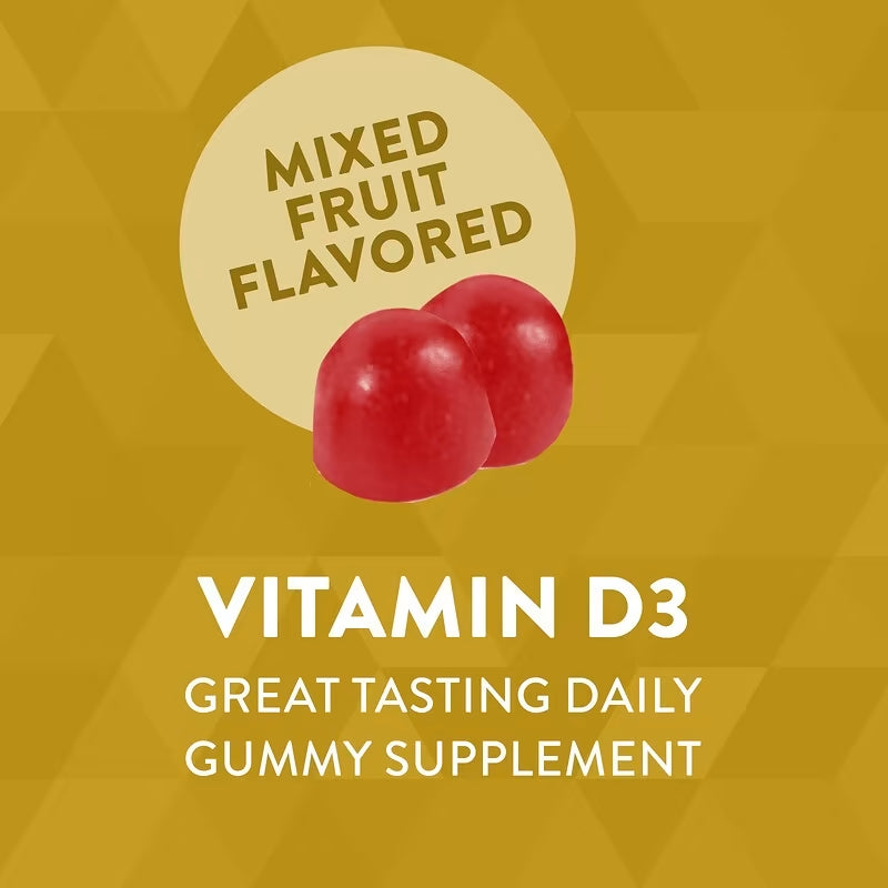 Nature's Way, Vitamin D3 Gummy ( Bone Health Support & Immune Function )