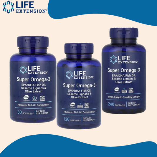 Life Extension, Super Omega-3 Softgels ( Supports Heart Health & Healthy Brain Function )