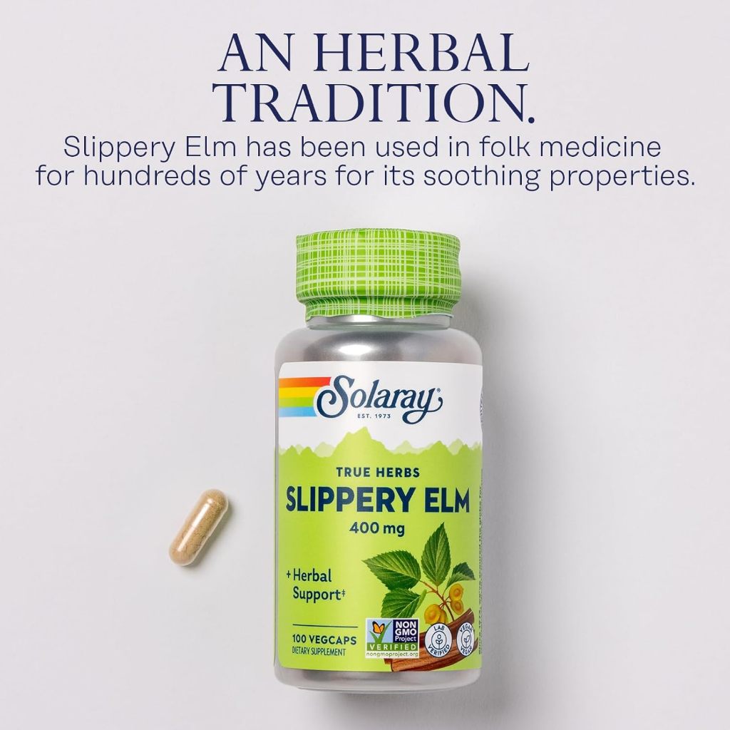 NaturalSolutions | Solaray, True Herbs, Slippery Elm, Nature's Way, Nutricost, Nature's Answer,