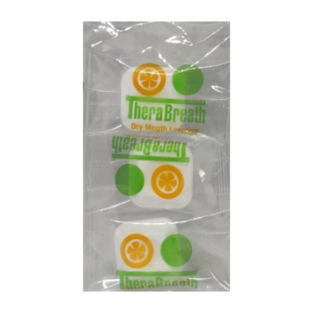 NaturalSolutions | TheraBreath, Dry Mouth Lozenges, Mandarin Mint, Tart Cherry, Freshens Breath