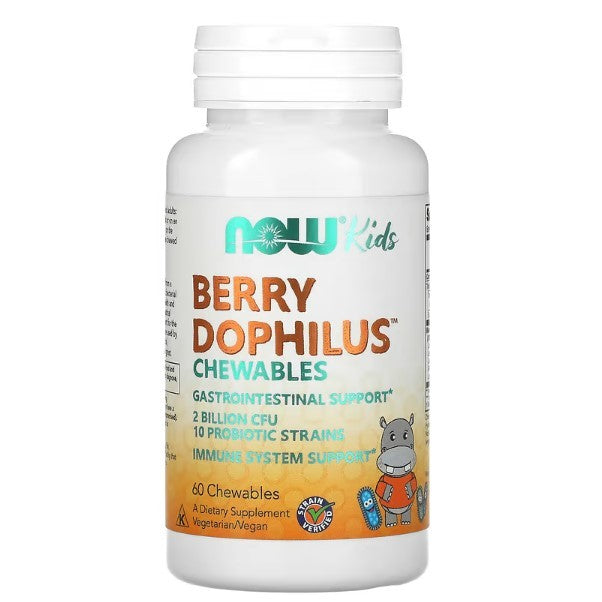 LittleSunshine | NOW Foods, Berry Dophilus, Kids, 2 Billion CFU, Gastrointestinal Support