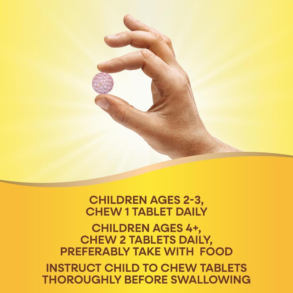 LittleSunshine | Nature's Way, Alive!® Kids, Chewable Multivitamin, Ages 2+, Orange & Berry Fruit,