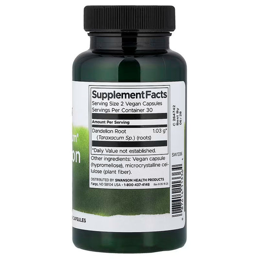 USA Supplements | Swanson, Full Spectrum® Dandelion Root ( Digestive Comfort Support )
