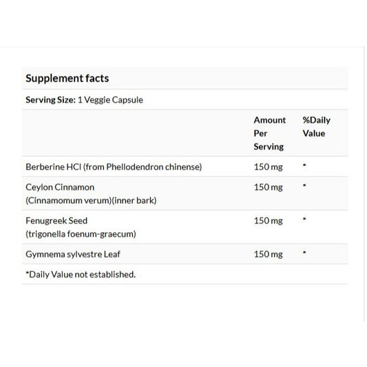 HealthilyYou | Swanson, Berberine Complex, 90 Veggie Capsules, Blood Sugar Support
