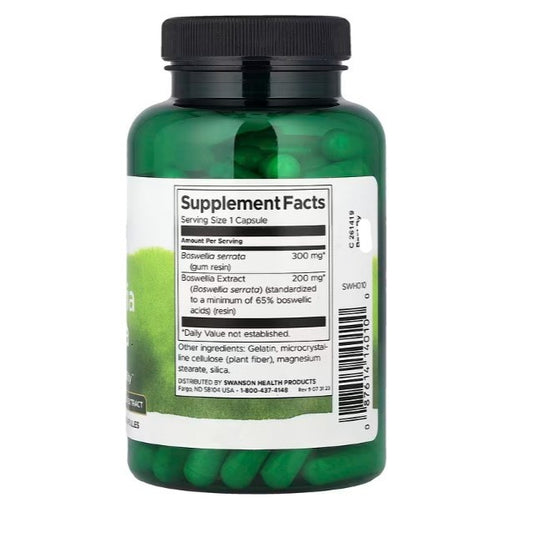 HealthilyYou | Swanson, Boswellia Serrata, 120 Capsules, Joint Health and Mobility