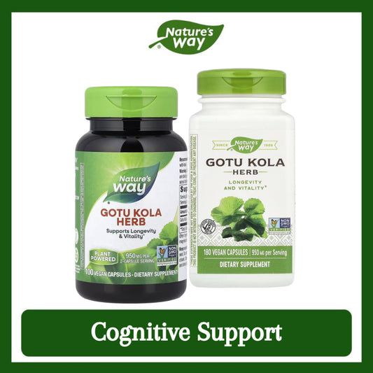 Nature's Way, Gotu Kola Herb ( Cognitive Support, Circulatory Health, Stress and Anxiety Relief )