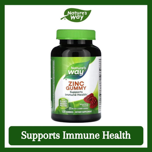 Nature's Way, Zinc Gummy ( Supports Immune Health )