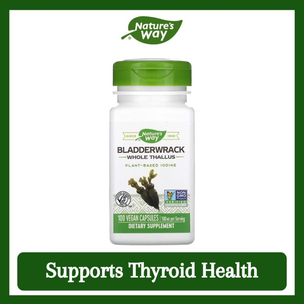 Nature's Way, Bladderwrack ( Supports Thyroid Health & Promotes Metabolic Health )