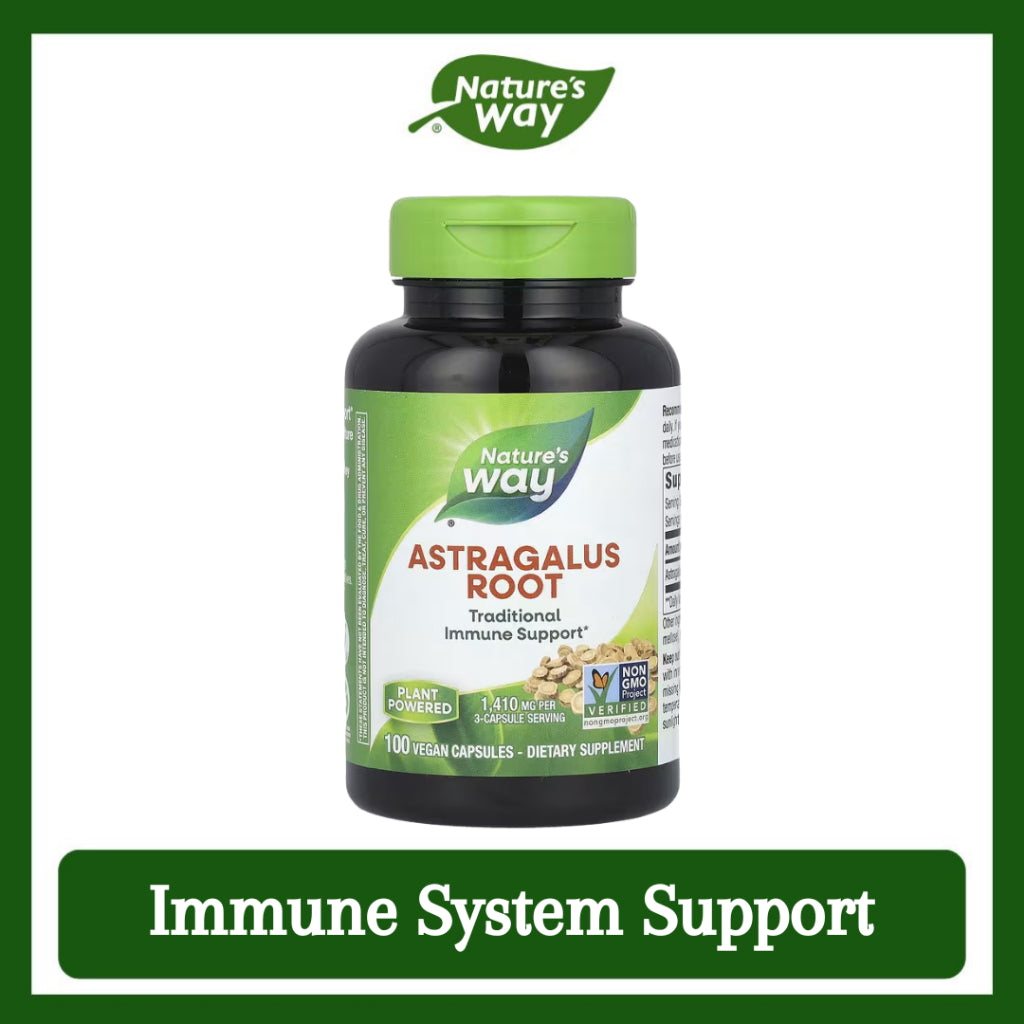 Nature's Way, Astragalus Root ( Immune System Support & Heart Health Support )