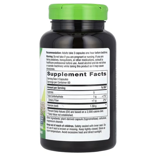 Nature's Way, Valerian Root ( Supports Restful Sleep & Soothes Headaches & Tension )