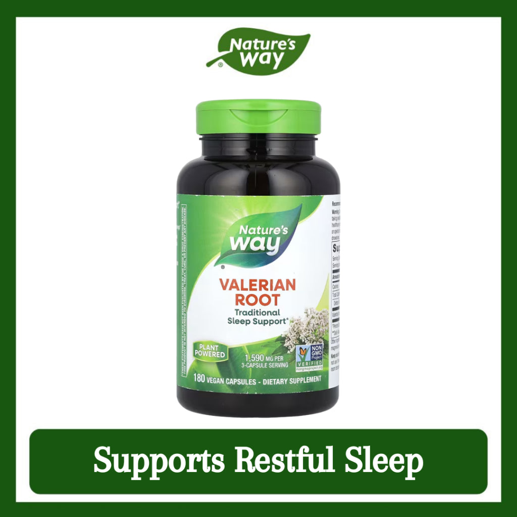 Nature's Way, Valerian Root ( Supports Restful Sleep & Soothes Headaches & Tension )