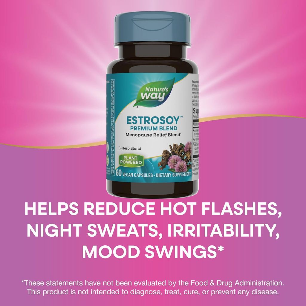 Nature's Way, EstroSoy™, Premium Blend ( Perimenopause & Menopause Support )