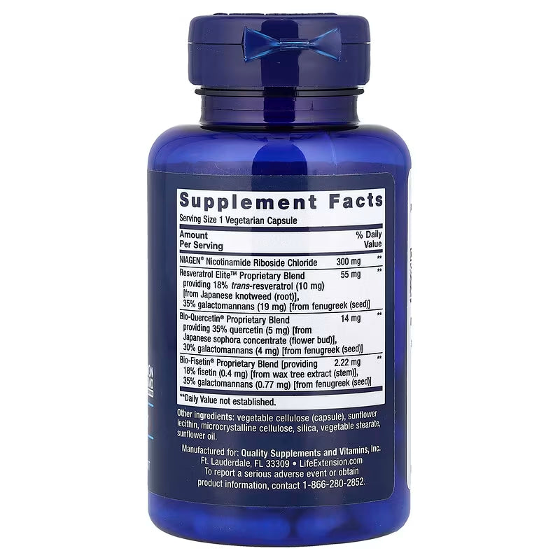 Life Extension, NAD+ Cell Regenerator™ and Resveratrol Elite ( Cognitive and Cardiovascular Health )