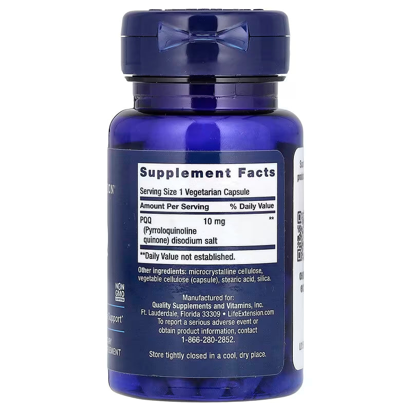 Life Extension, PQQ Caps ( Supports Mitochondrial Biogenesis & Promotes Cellular Energy Production )