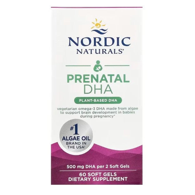 LittleSunshine | Nordic Naturals, Prenatal DHA, 830 mg Omega-3s + 400 IU Vitamin D3 Per 2 Soft Gels