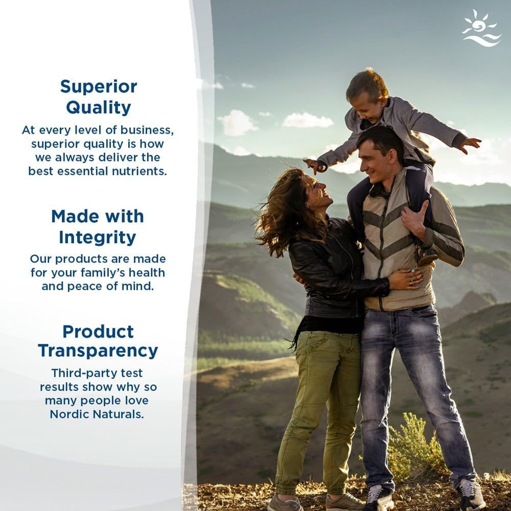 NaturalSolutions | Nordic Naturals, Ultimate Omega, Lemon, 1280 mg, D3, 2X, Heart, Brain and Immune