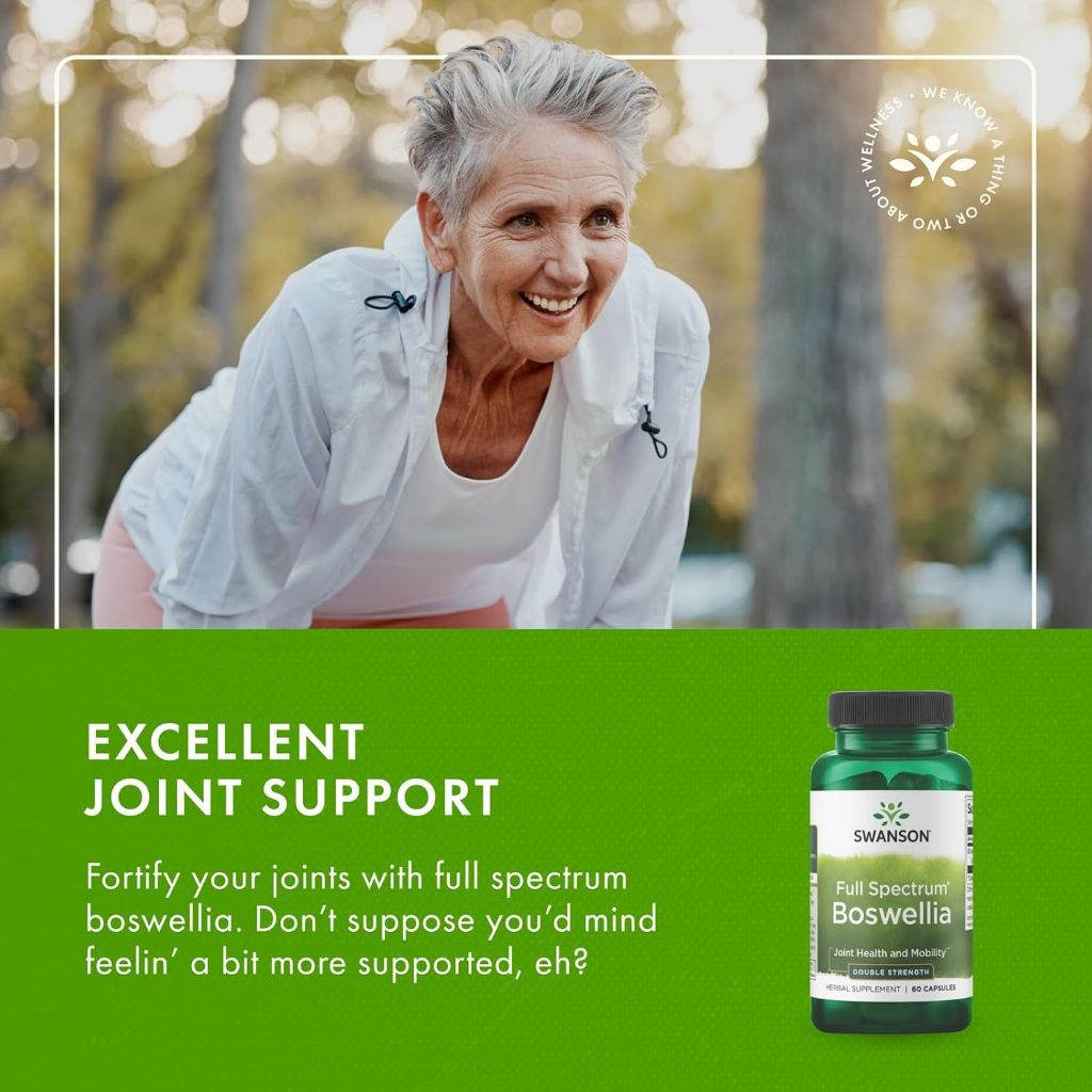 HealthilyYou | Swanson, Full Spectrum® Boswellia, 60 Capsules Joint Health and Mobility