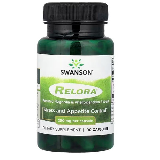 HealthilyYou | Swanson, Relora®, 250 mg, 90 Capsules Stress and Appetite Control
