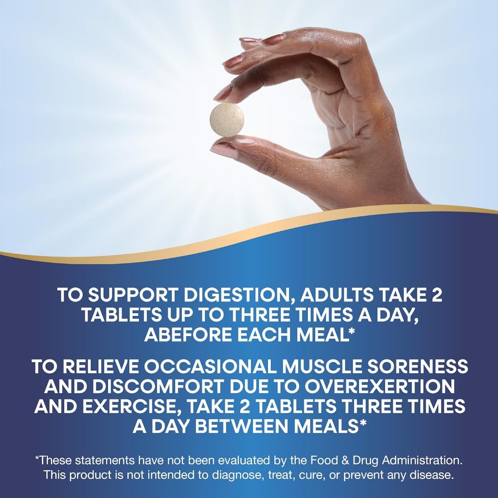 Nature's Way, MegaZyme®, Dual Action Enzymes ( Digestive Support & Muscle Recovery )