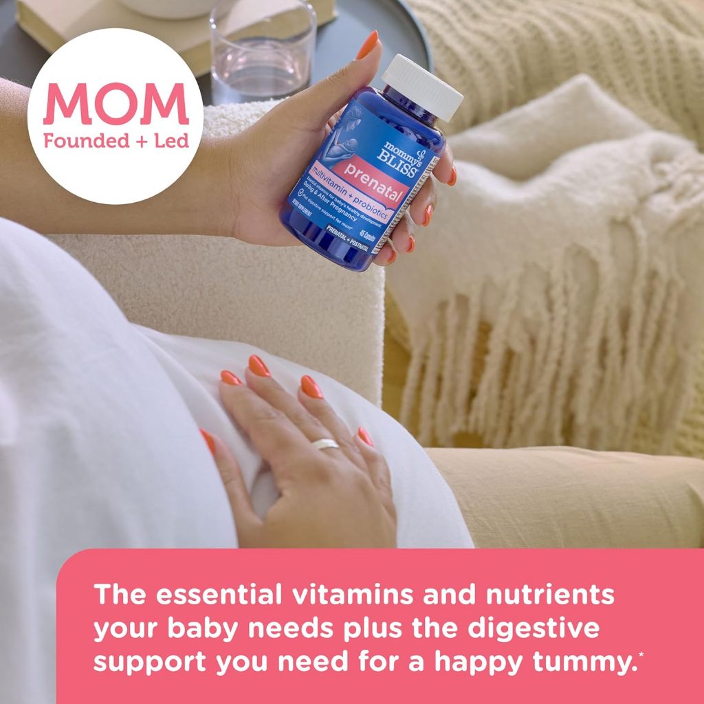 LittleSunshine | Mommy's Bliss, Prenatal Multivitamin + Probiotics, & Postnatal Lactation Capsules