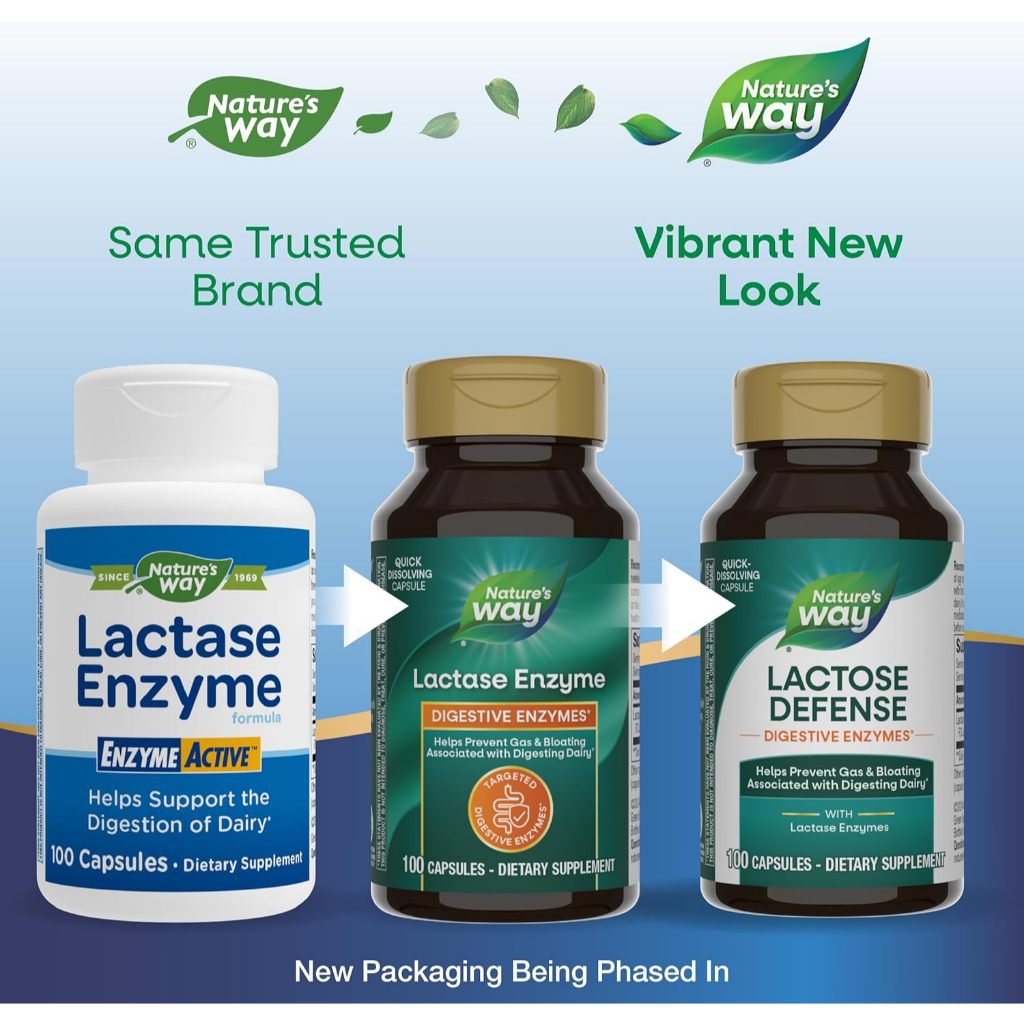 Nature's Way, Lactose Defense ( Reduces Digestive Discomfort )