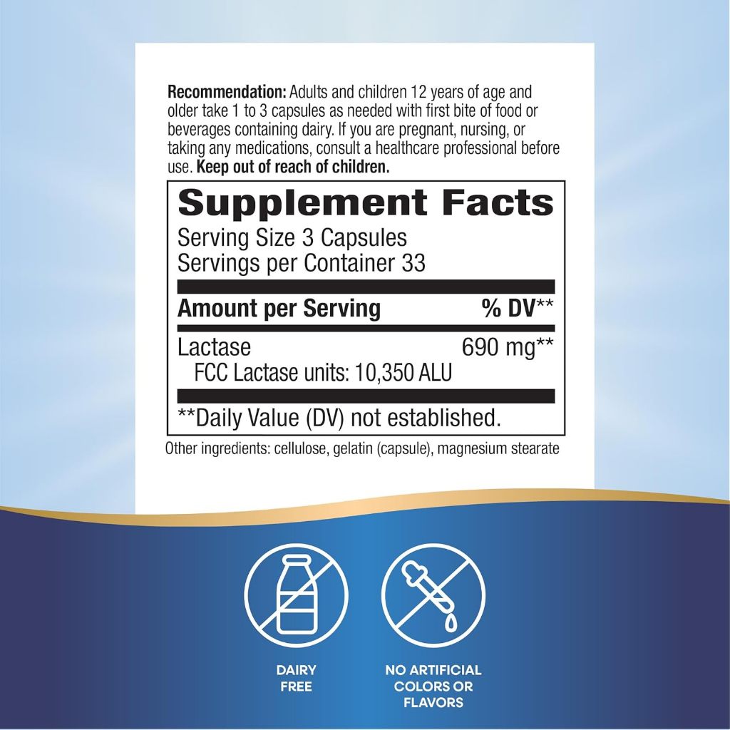 Nature's Way, Lactose Defense ( Reduces Digestive Discomfort )