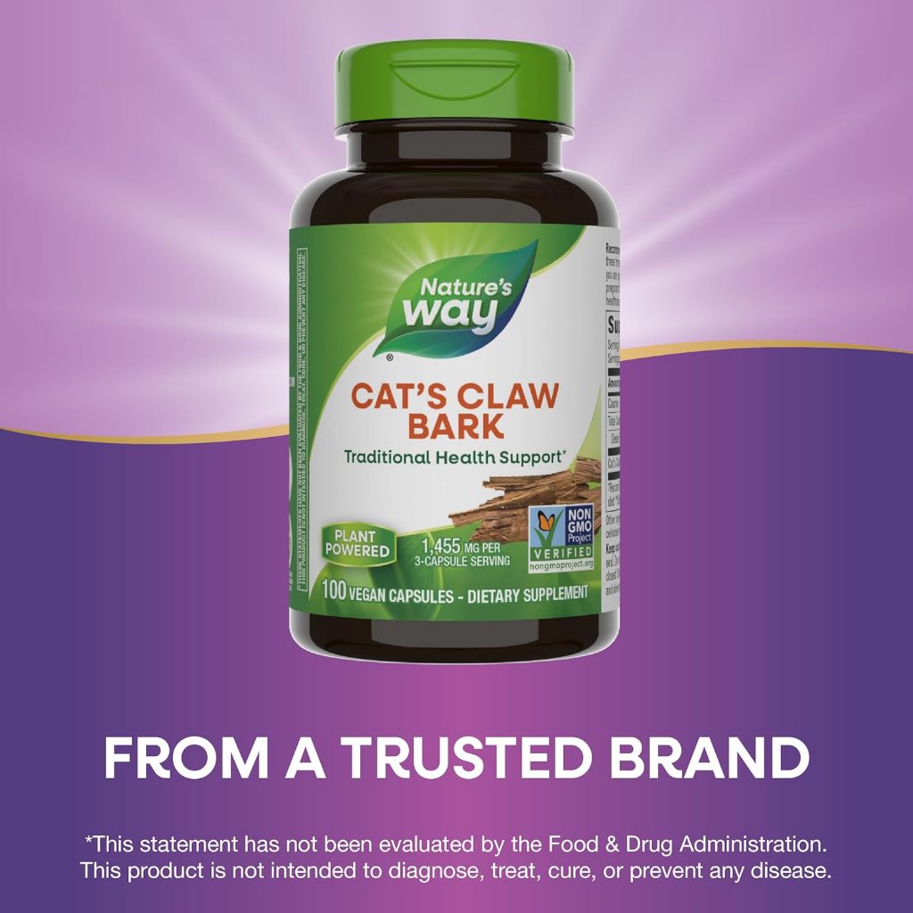 Nature's Way, Cat's Claw Bark ( Immune Support & Antioxidant Properties )