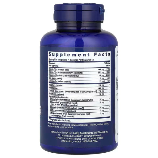 Life Extension, Anti-Alcohol Complex ( Supports Energy Metabolism and Nervous System Health )