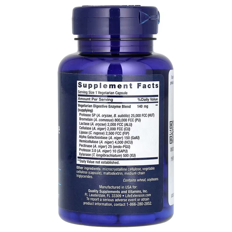 Life Extension, Enhanced Super Digestive Enzymes ( Promotes Optimal Digestion )