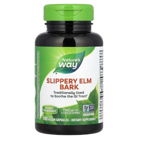NaturalSolutions | Solaray, True Herbs, Slippery Elm, Nature's Way, Nutricost, Nature's Answer,