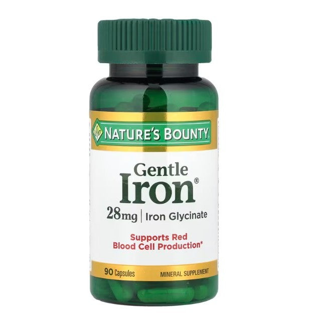 LittleSunshine | Nature's Bounty, Gentle Iron®, 90 Capsules Supports Red Blood Cell Production