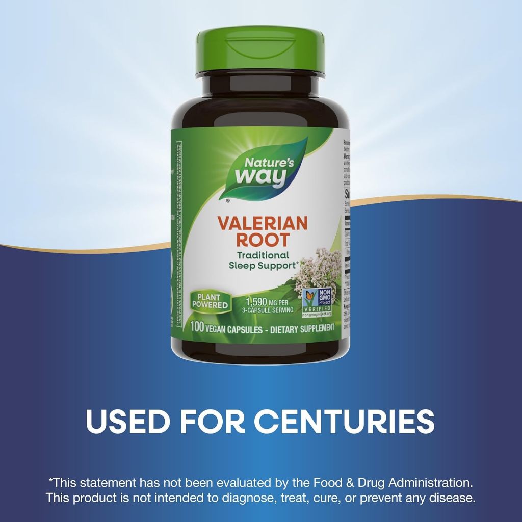 Nature's Way, Valerian Root ( Supports Restful Sleep & Soothes Headaches & Tension )