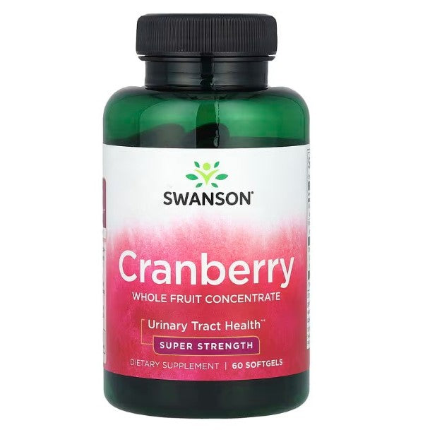 HealthilyYou | Swanson Cranberry & Cranberry, Whole Fruit Concentrate, Softgels Urinary Tract Health