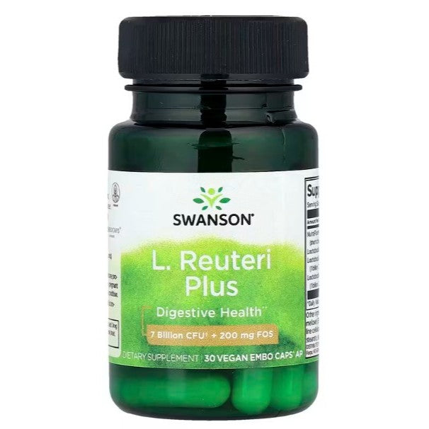HealthilyYou | Swanson, L. Reuteri Plus, 30 Vegan EMBO Caps® AP Immune & Digestive Health