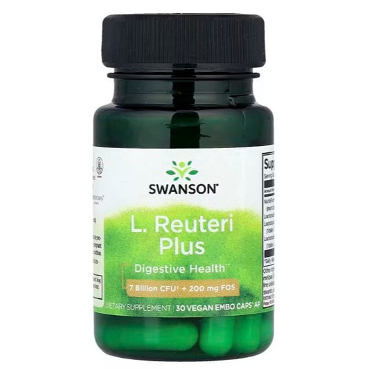 HealthilyYou | Swanson, L. Reuteri Plus, 30 Vegan EMBO Caps® AP Immune & Digestive Health