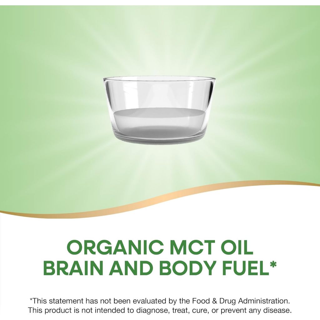 Nature's Way, Organic MCT Oil ( Supports Satiety, Metabolism, Brain and Focus Support )