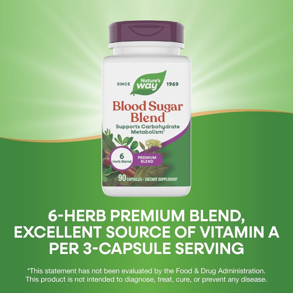 Nature's Way, Blood Sugar Support ( Supports Healthy Blood Sugar Levels & Antioxidant Protection )