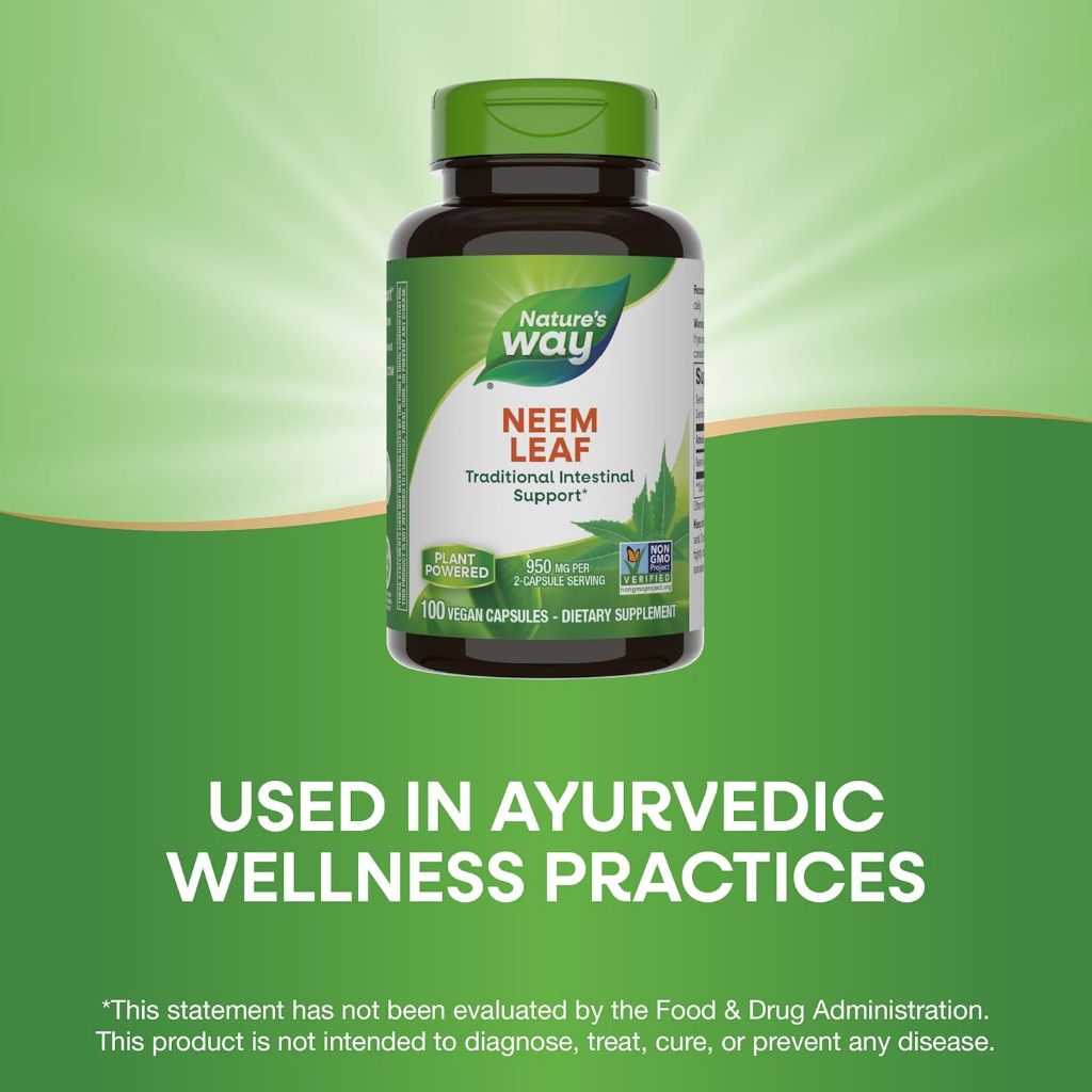 Nature's Way, Neem Leaf ( Anti-Inflammatory Support & Immune System Health )