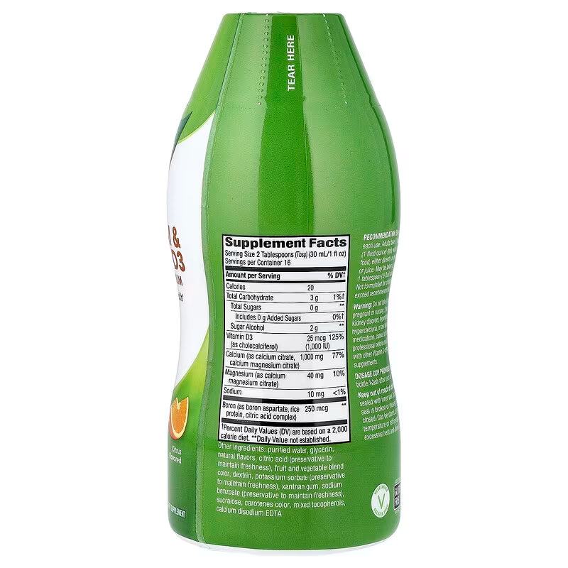Nature's Way, Calcium & Vitamin D3 with Magnesium, Citrus ( For Additional Bone & Mineral Support )