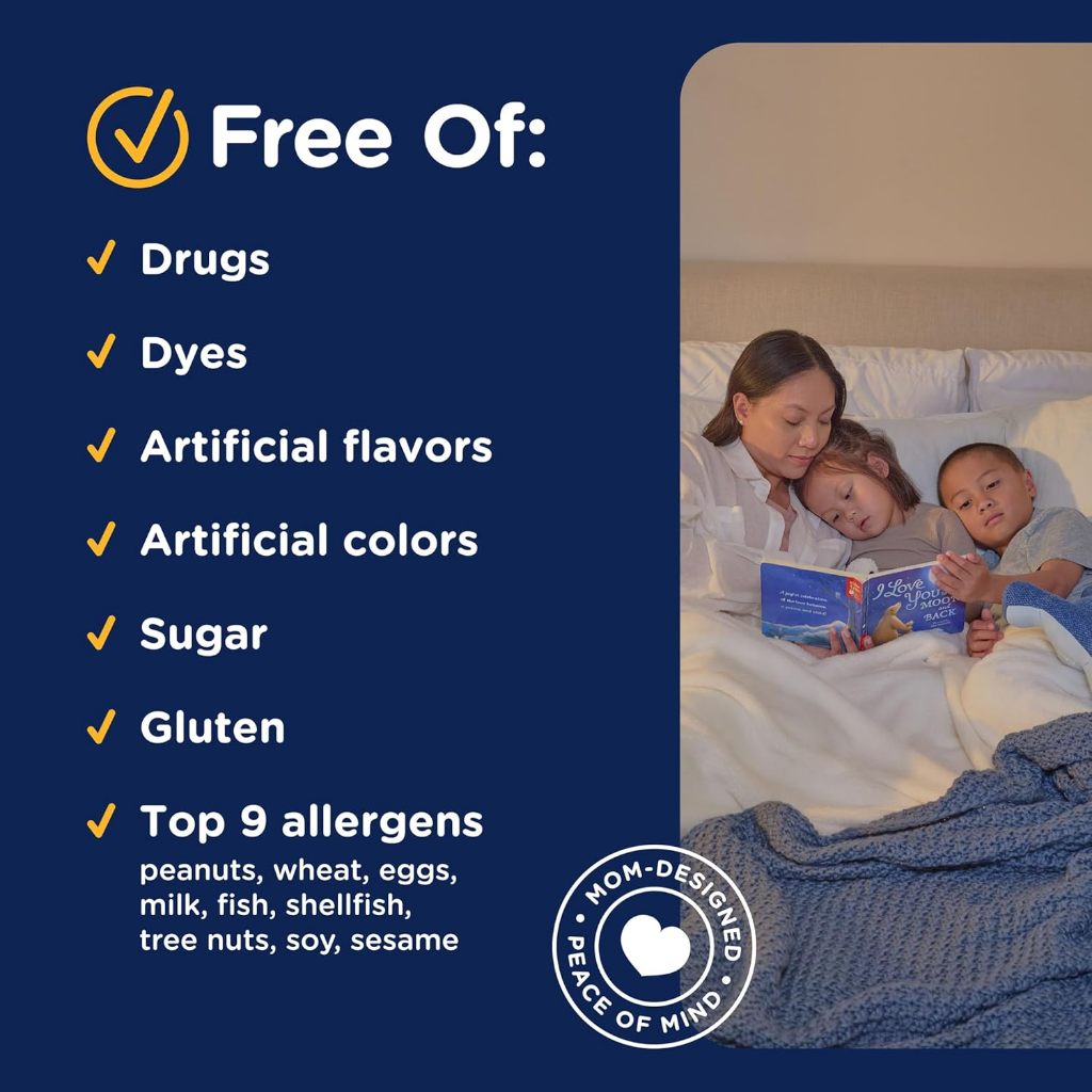 LittleSunshine | Mommy's Bliss, Kids Sleep Liquid with Melatonin, Age 3 Years+, Natural Grape,
